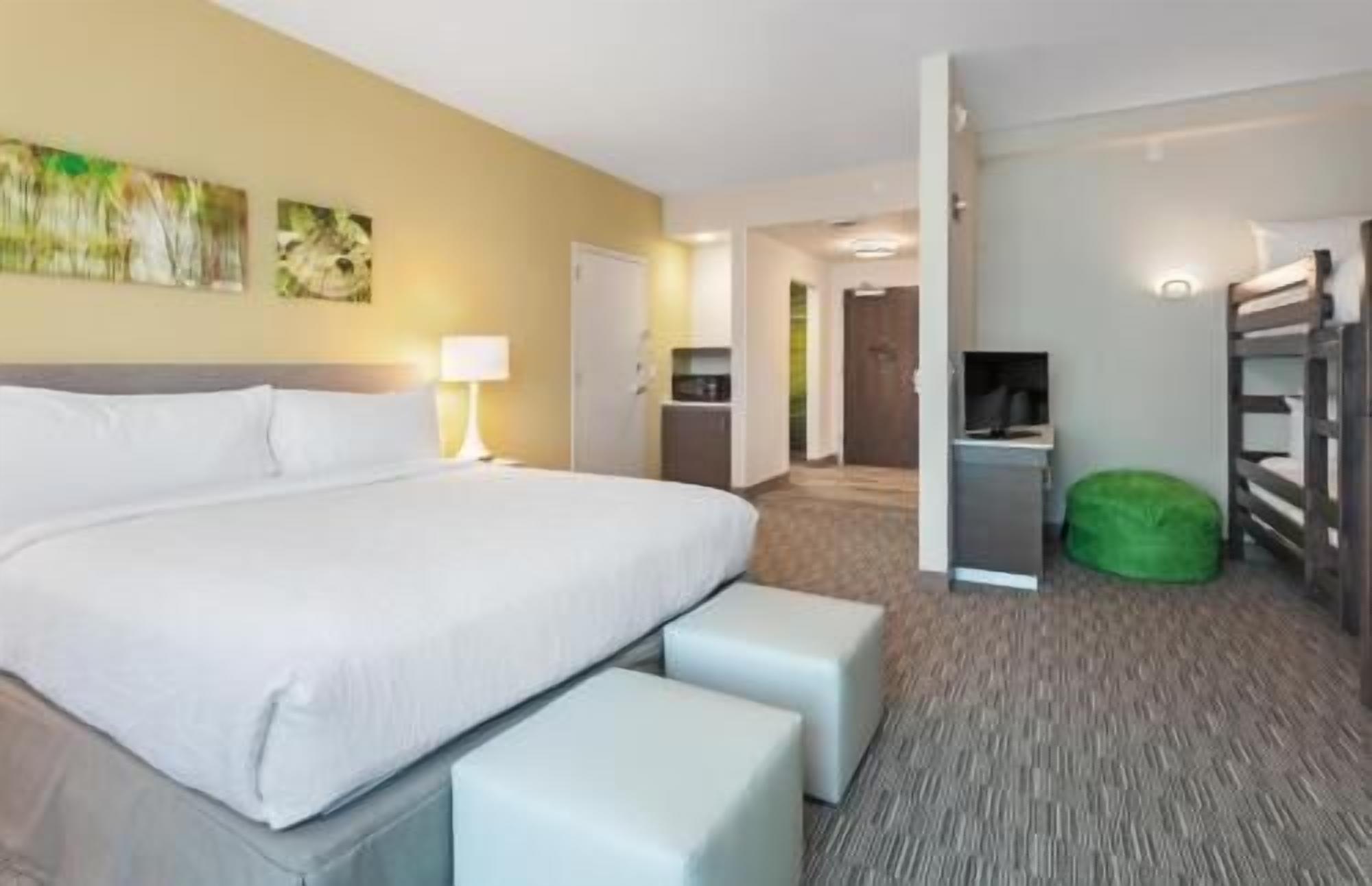 In-room safe, blackout drapes, iron/ironing board