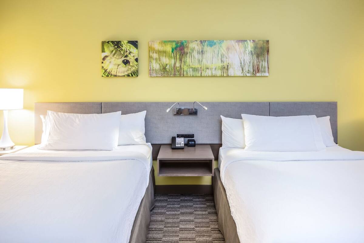 In-room safe, blackout drapes, iron/ironing board