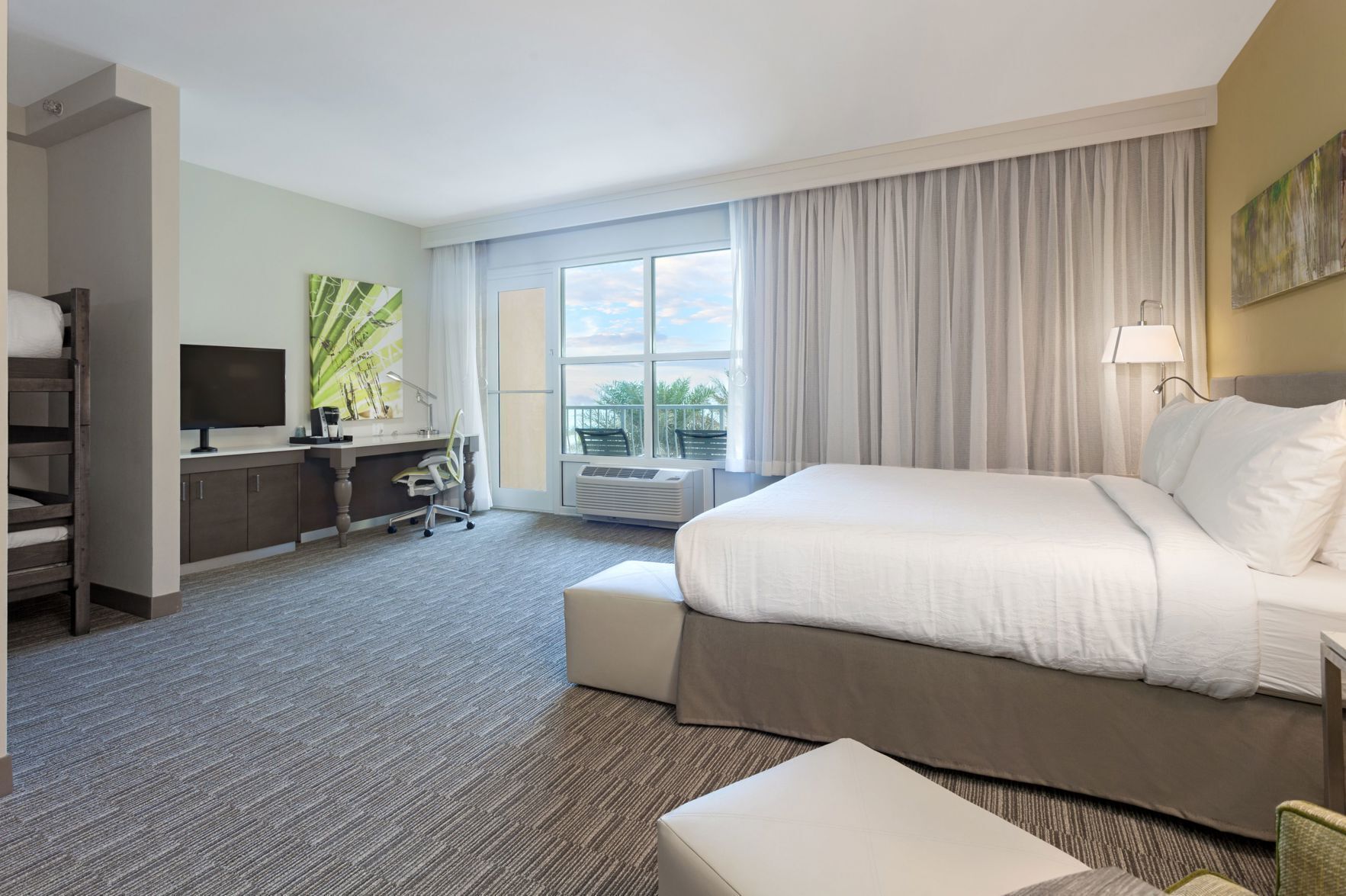 In-room safe, blackout drapes, iron/ironing board