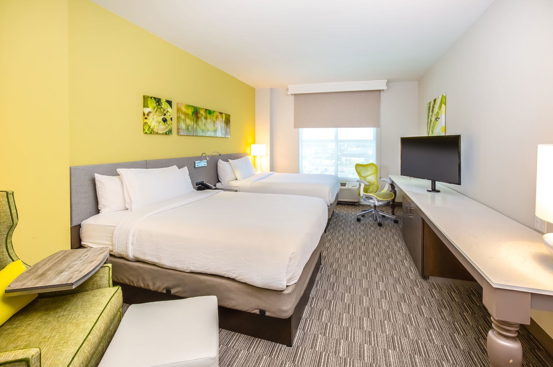 In-room safe, blackout drapes, iron/ironing board