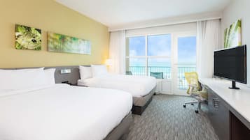 2 Queen Beds, Balcony with Gulf Front View