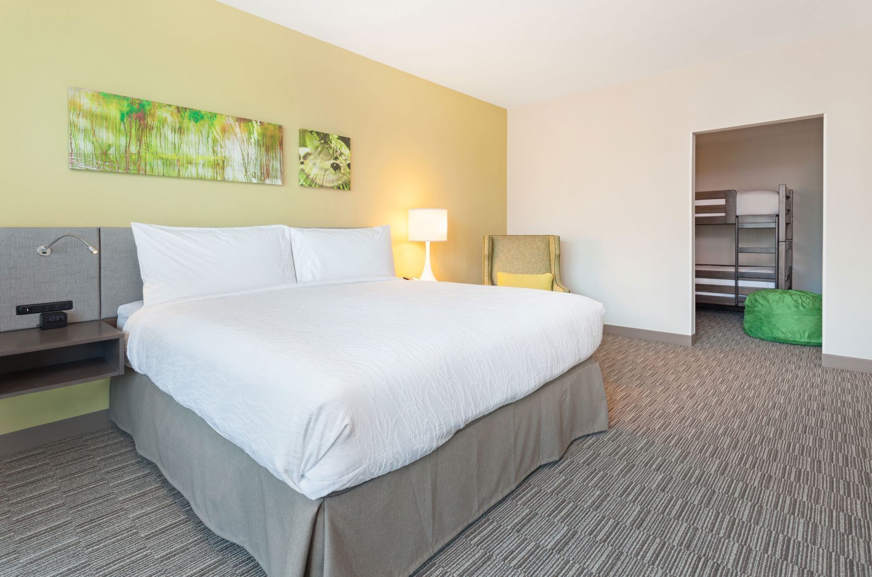 In-room safe, blackout drapes, iron/ironing board