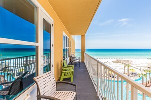 Suite, 1 King Bed, Pool/Gulf View | Balcony
