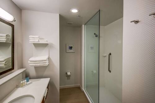 Douche de la salle de bain
