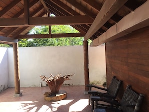 Lobby sitting area - Estancia Ecologica LOS FUNDADORES (Comalcalco)