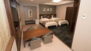 In-room safe, desk, iron/ironing board, free cribs/infant beds - Koriyama View Hotel Annex (Koriyama)