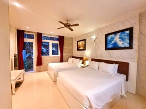 Minibar, desk, blackout curtains, free WiFi