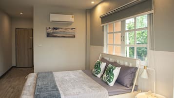 Habitación estándar doble | 1 dormitorio, escritorio, espacio para trabajar con un portátil