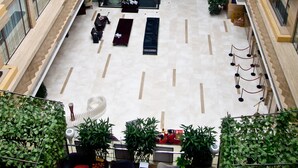 Sitteområde i lobbyen