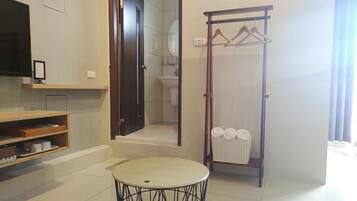Basic Quadruple Room, 2 Double Beds | Blackout drapes, soundproofing, free WiFi, bed sheets