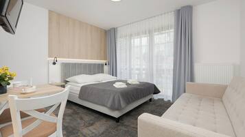 트리플룸, 간이주방 | 책상, 다리미/다리미판, 유아용 침대, 무료 WiFi