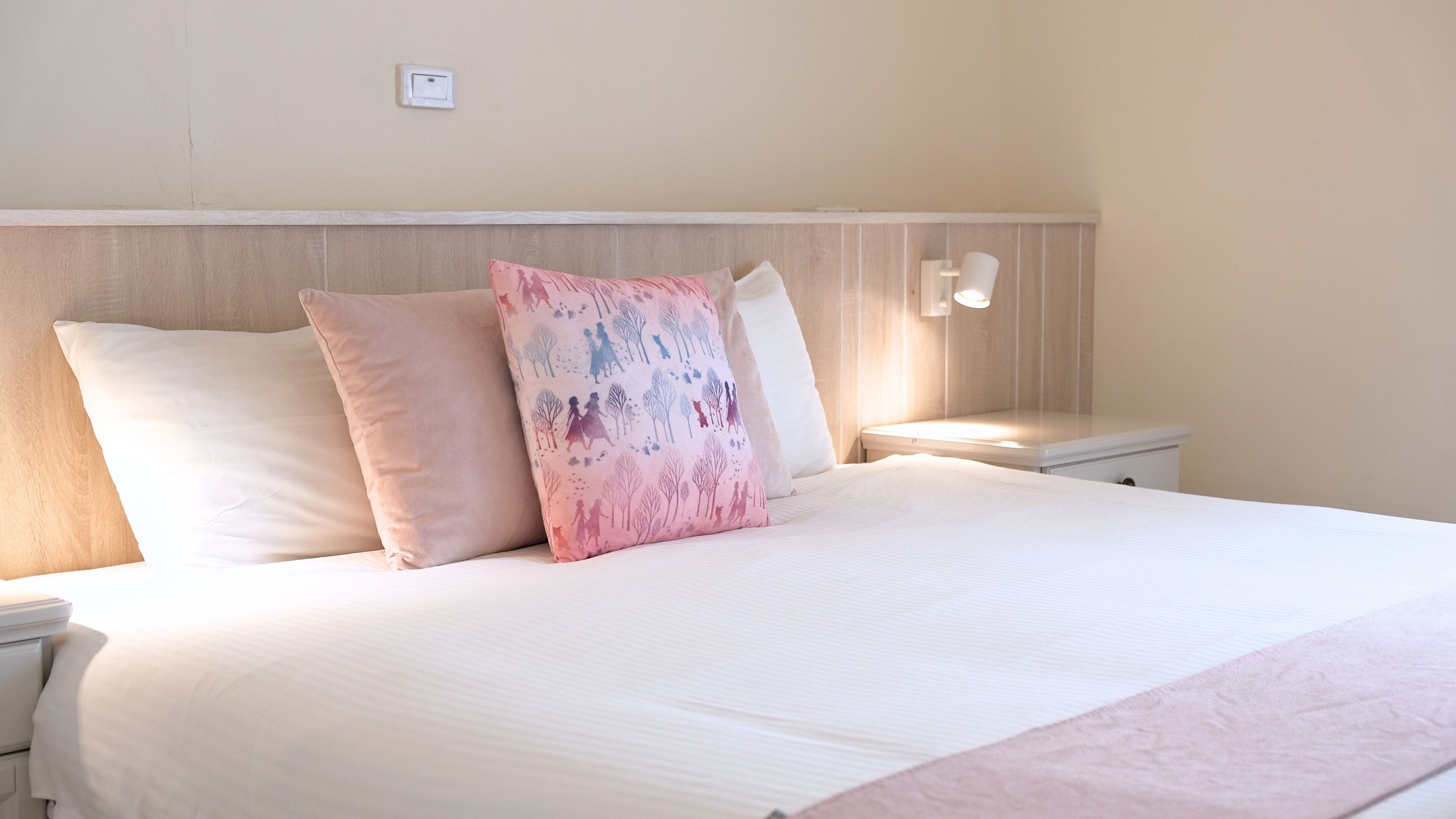 Basic dubbelrum | Mörkläggningsgardiner, ljudisolering, gratis wi-fi och sängkläder