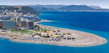 Aerial view. Alkyonides Hotel