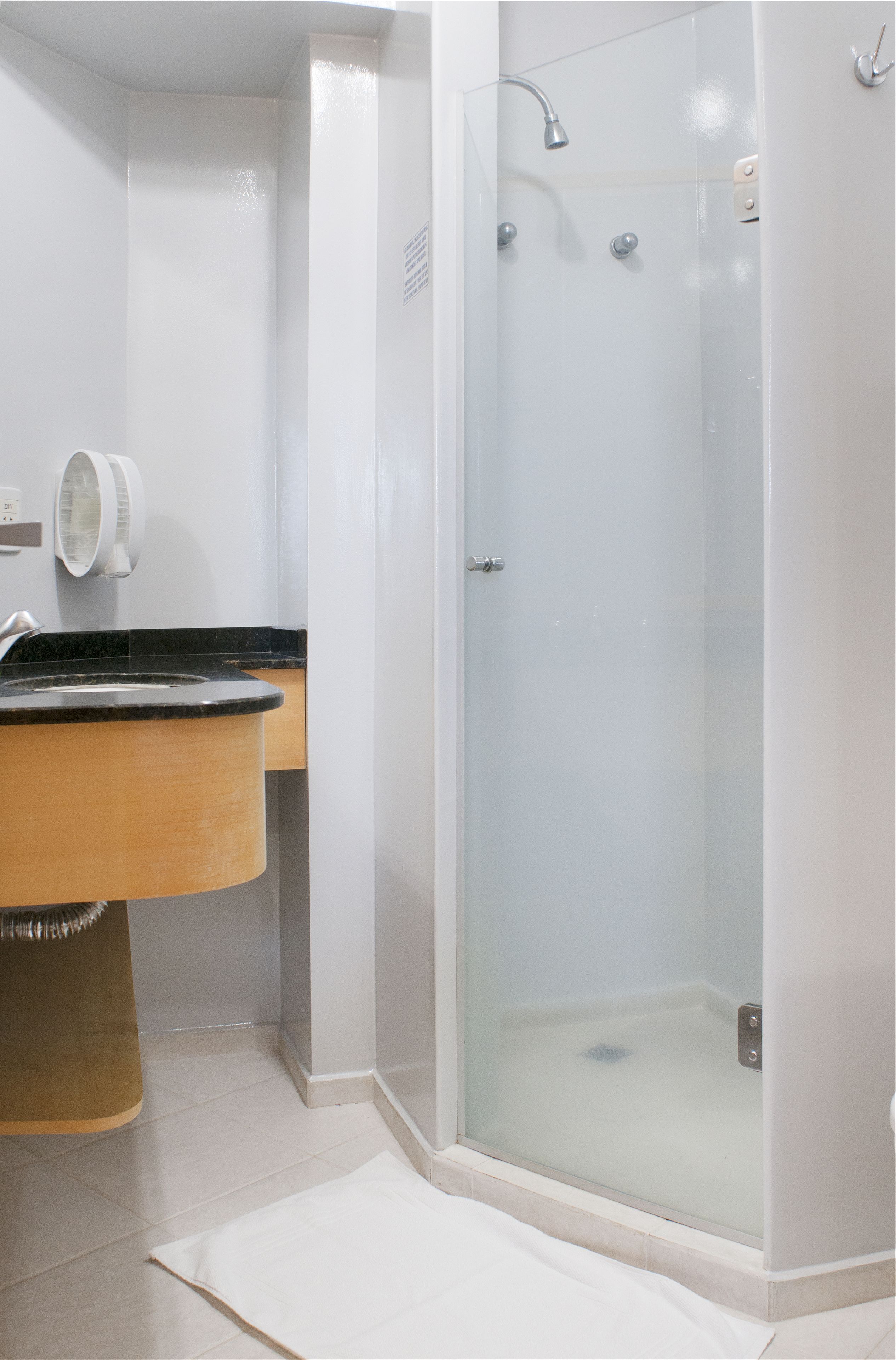 luxury apartment | bathroom | shower, free toiletries, towels