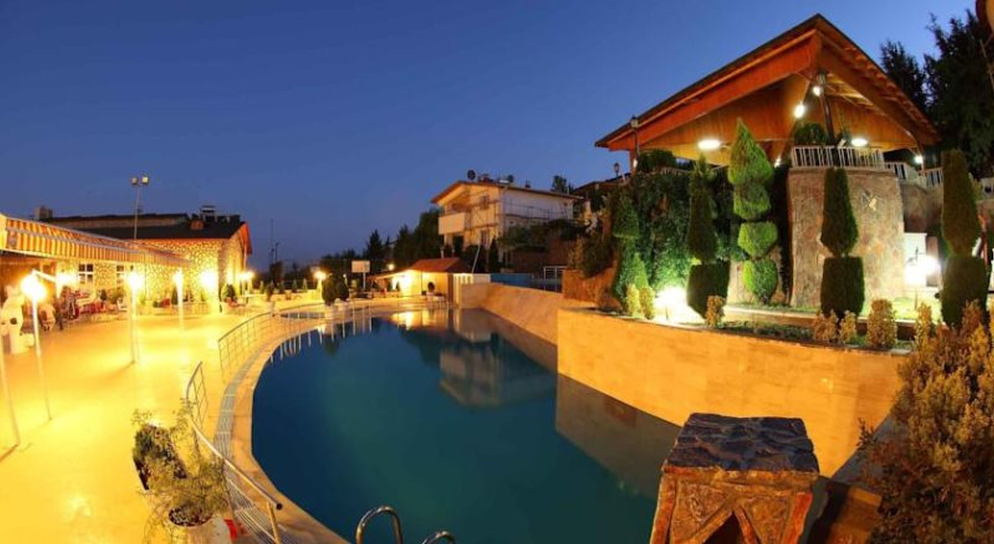 Indoor pool, 2 outdoor pools, pool umbrellas, sun loungers