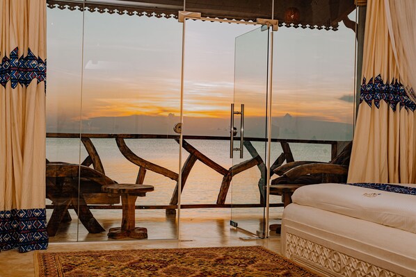 Vista a la playa o al mar