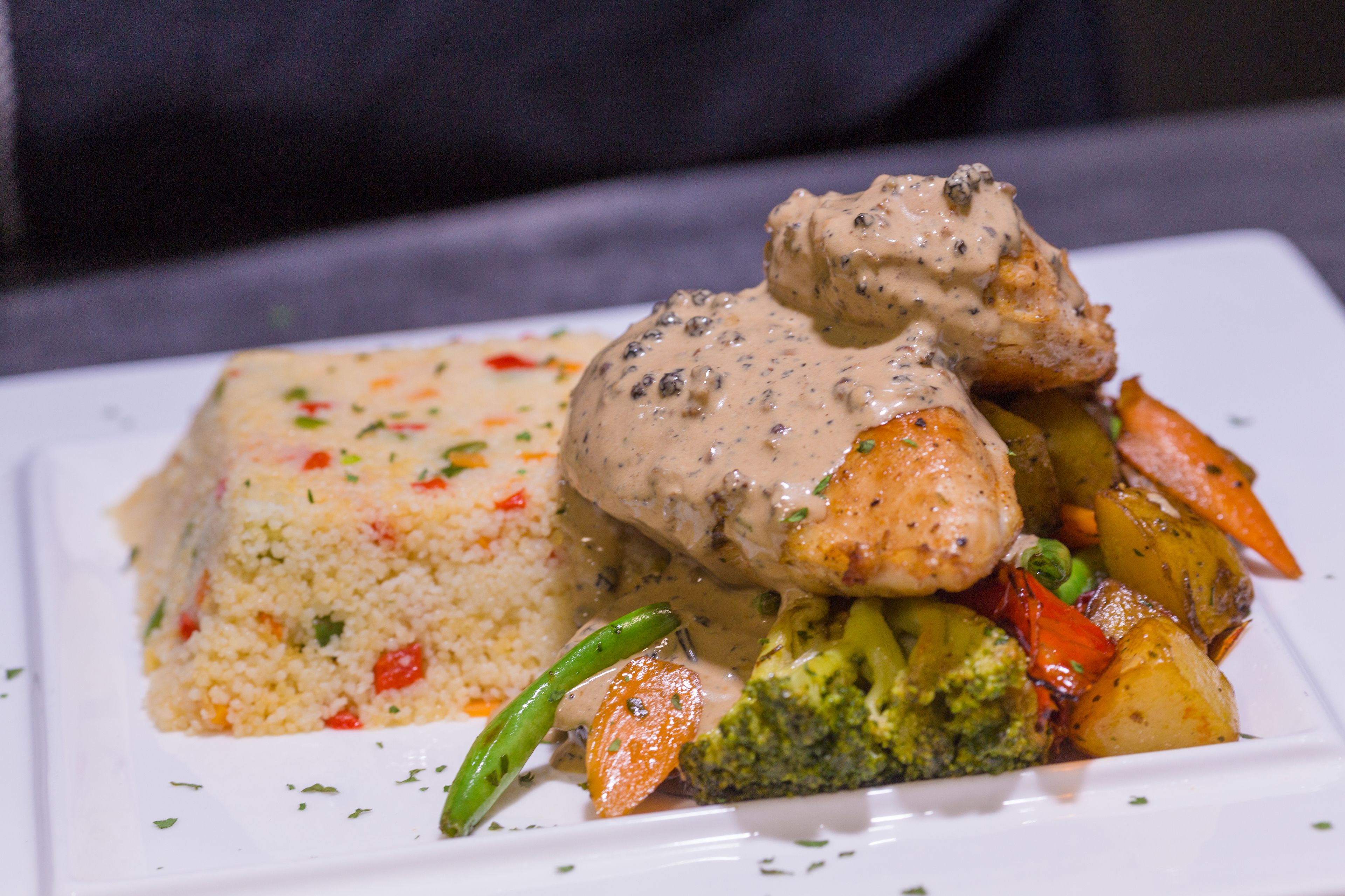 breakfast, lunch, dinner served; local and international cuisine