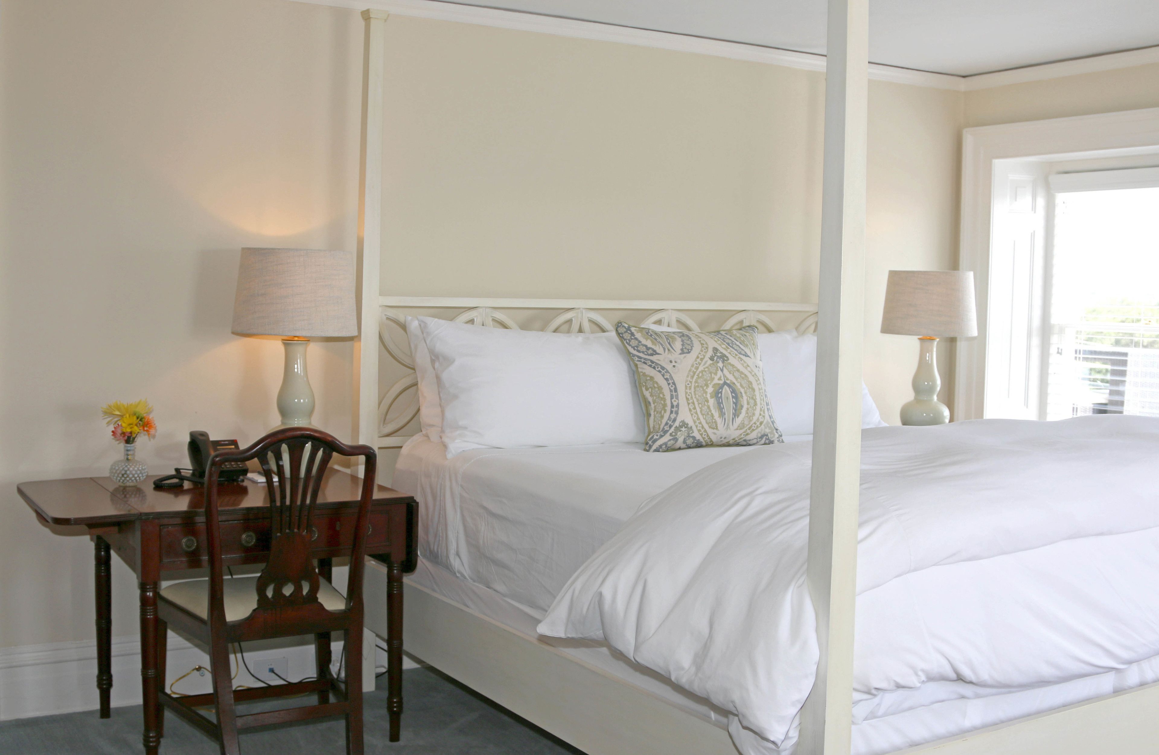 premium bedding, desk, iron/ironing board, free wifi