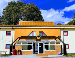 Framhlið gististaðar