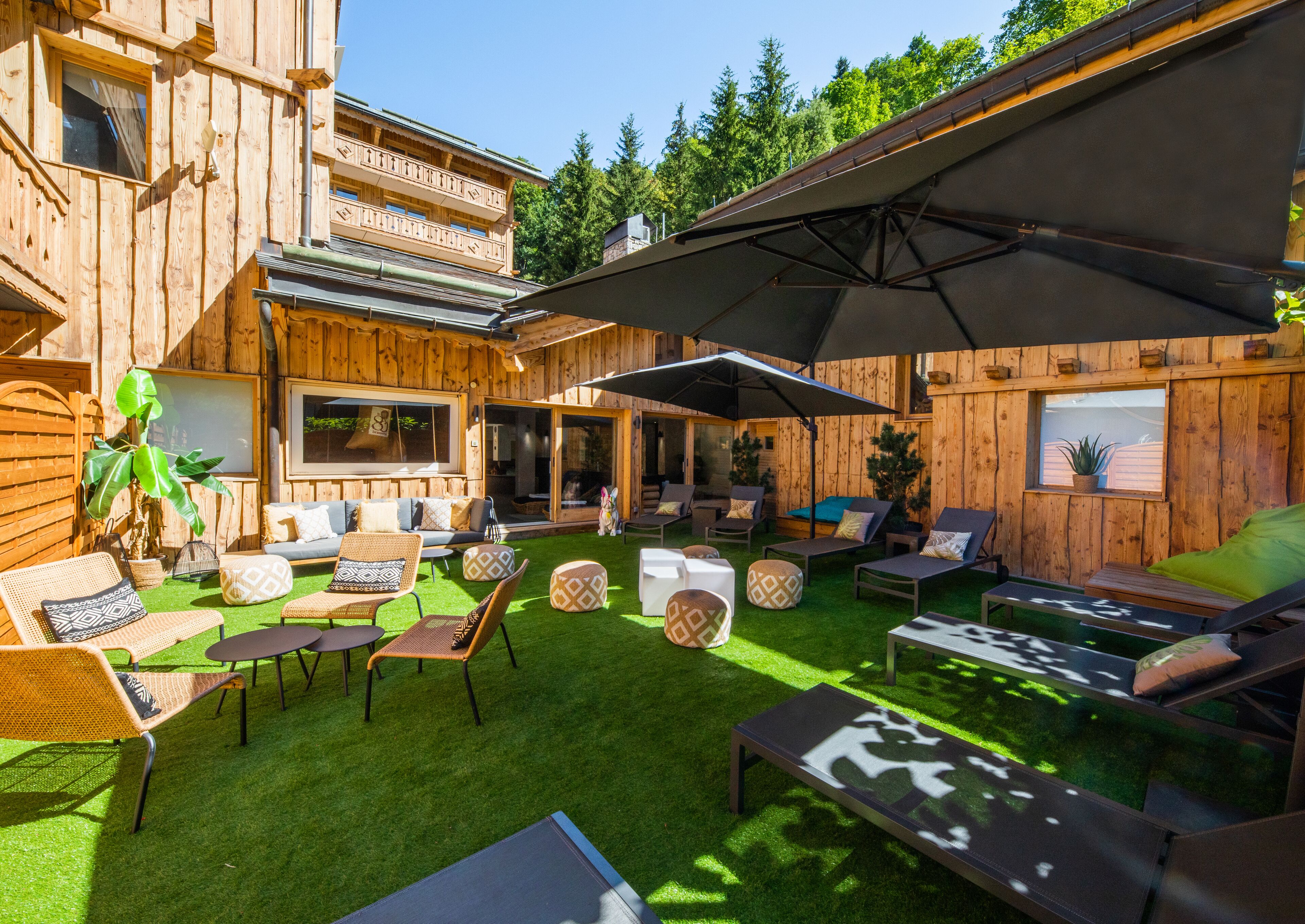 Enceinte de l’hébergement