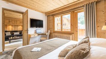 Suite (Lounge) | 1 Schlafzimmer, hochwertige Bettwaren, Minibar, Zimmersafe