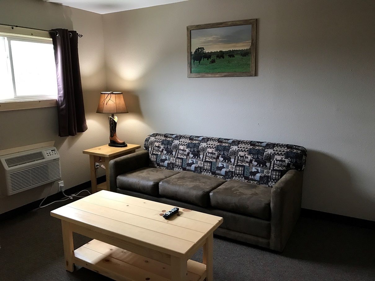 comfort suite (side building) | living room | 40-inch flat-screen tv with cable channels, tv