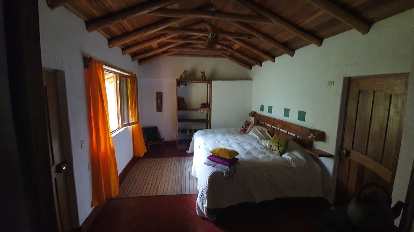 Deluxe-dobbeltværelse - 2 dobbeltsenge - bjergudsigt | Strygejern/strygebræt, gratis Wi-Fi, sengetøj