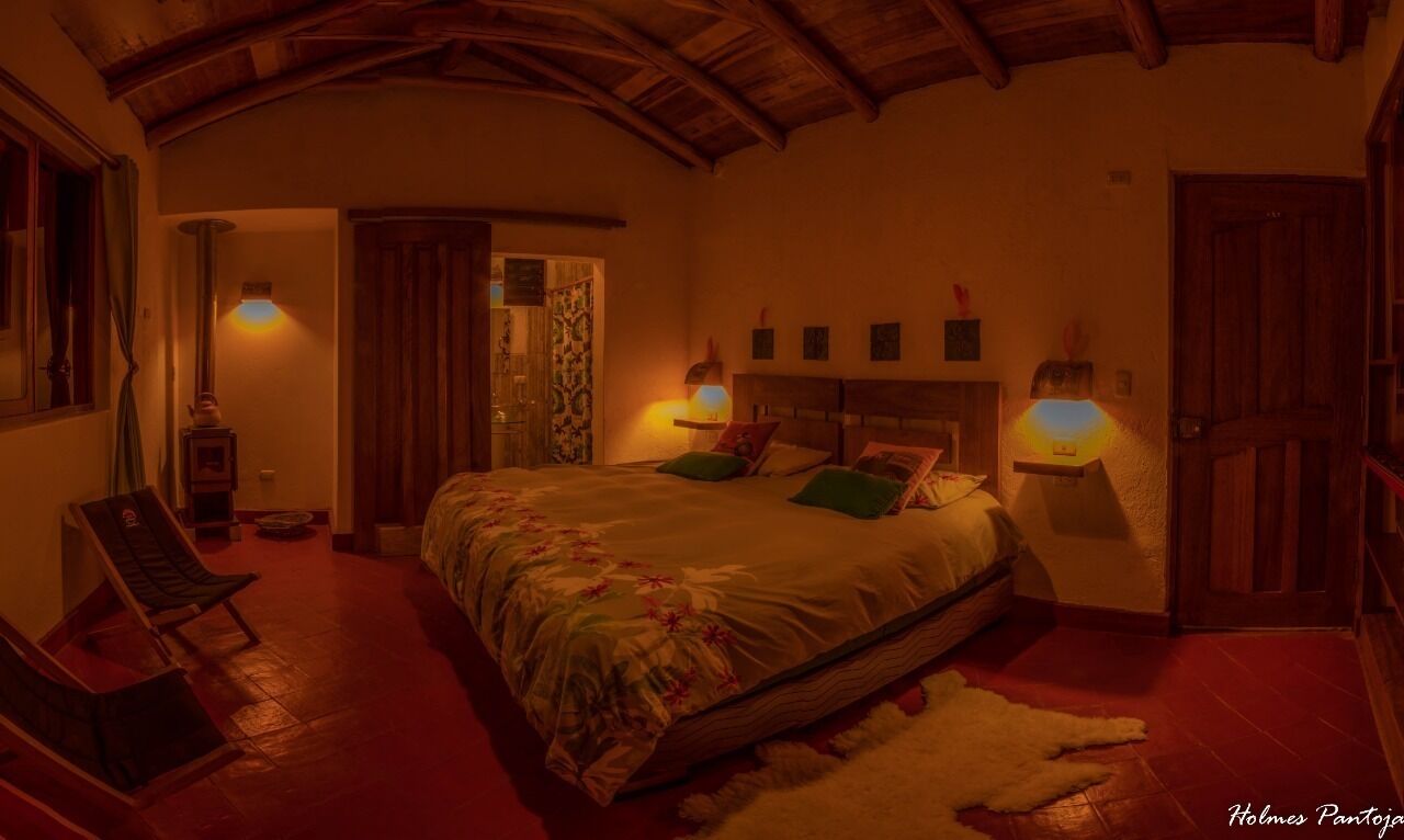 deluxe double room, 1 king bed, mountain view | 1 bedroom, iron/ironing board, free wifi, bed sheets