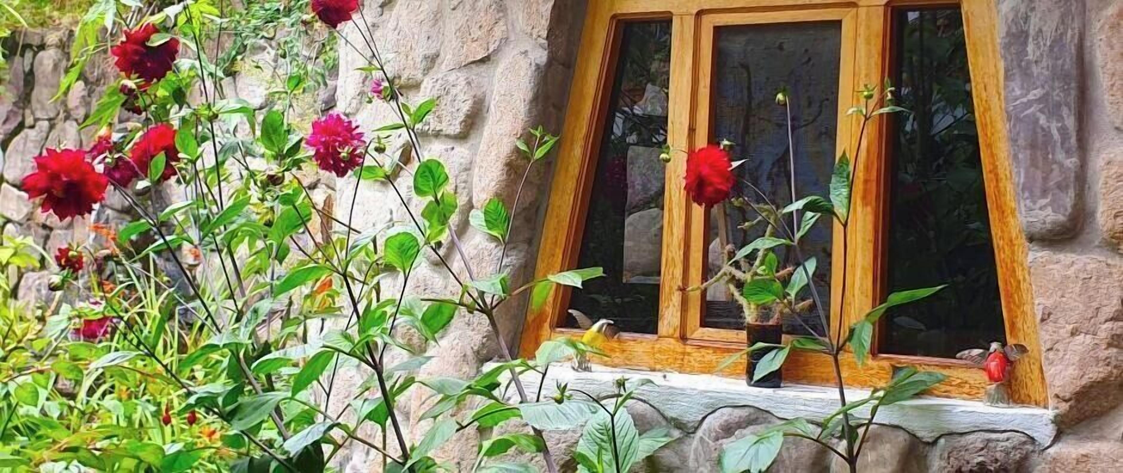 Façade de l’hébergement