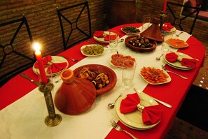Breakfast, lunch, dinner served; Moroccan cuisine  - Riad Romance (Marrakech)