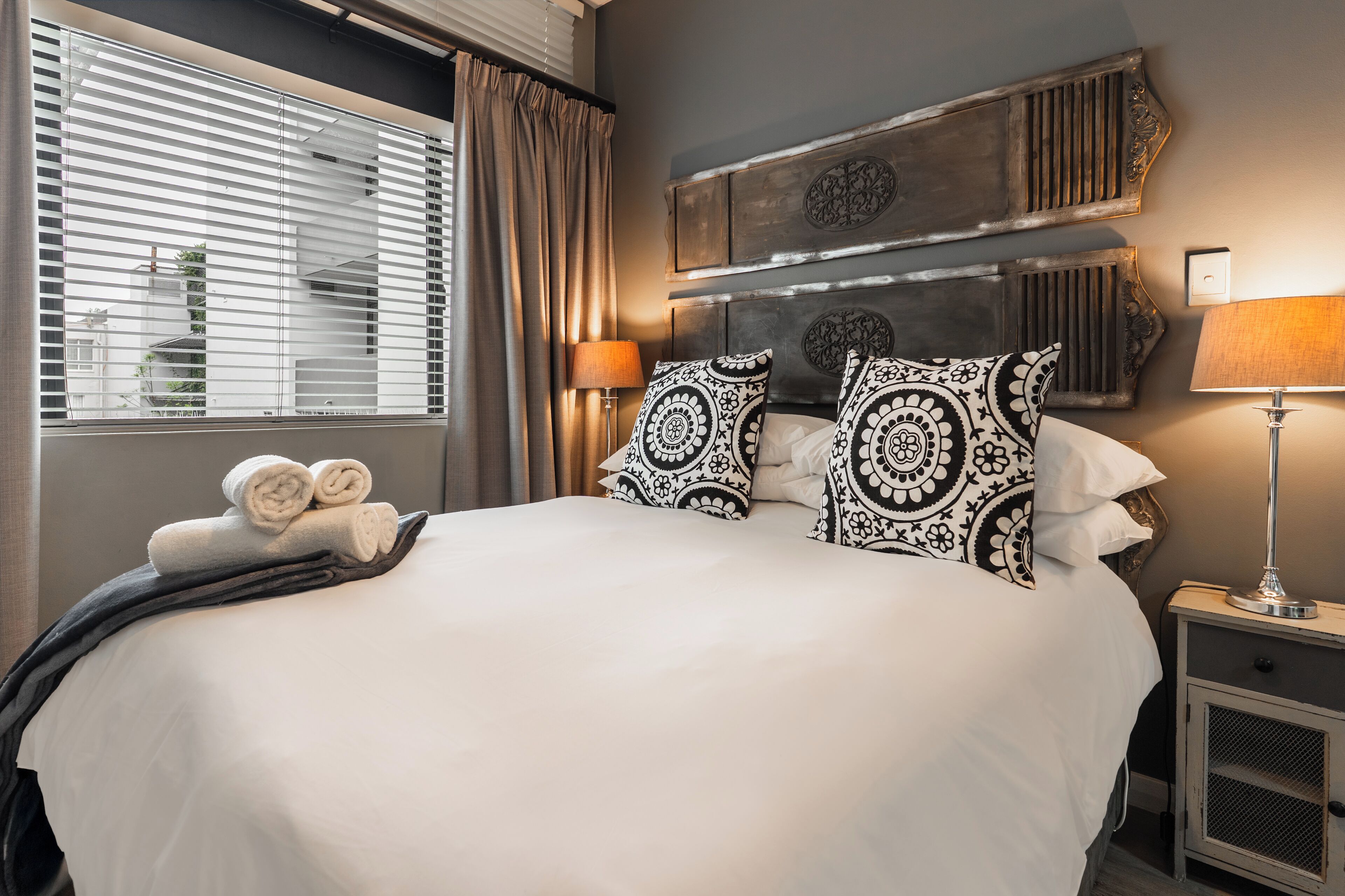 2 habitaciones, ropa de cama de alta calidad y colchones con pillow-top 