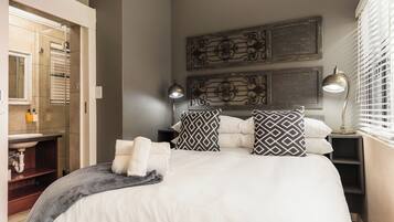 Apartamento standard | 2 quartos, roupas de cama premium, camas com colchões pillow-top