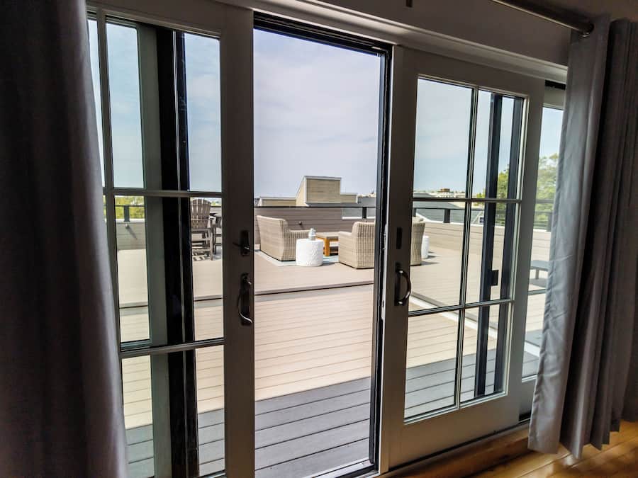 Luxury-Loft, 2 Schlafzimmer, Balkon, Hafenblick | Terrasse/Patio