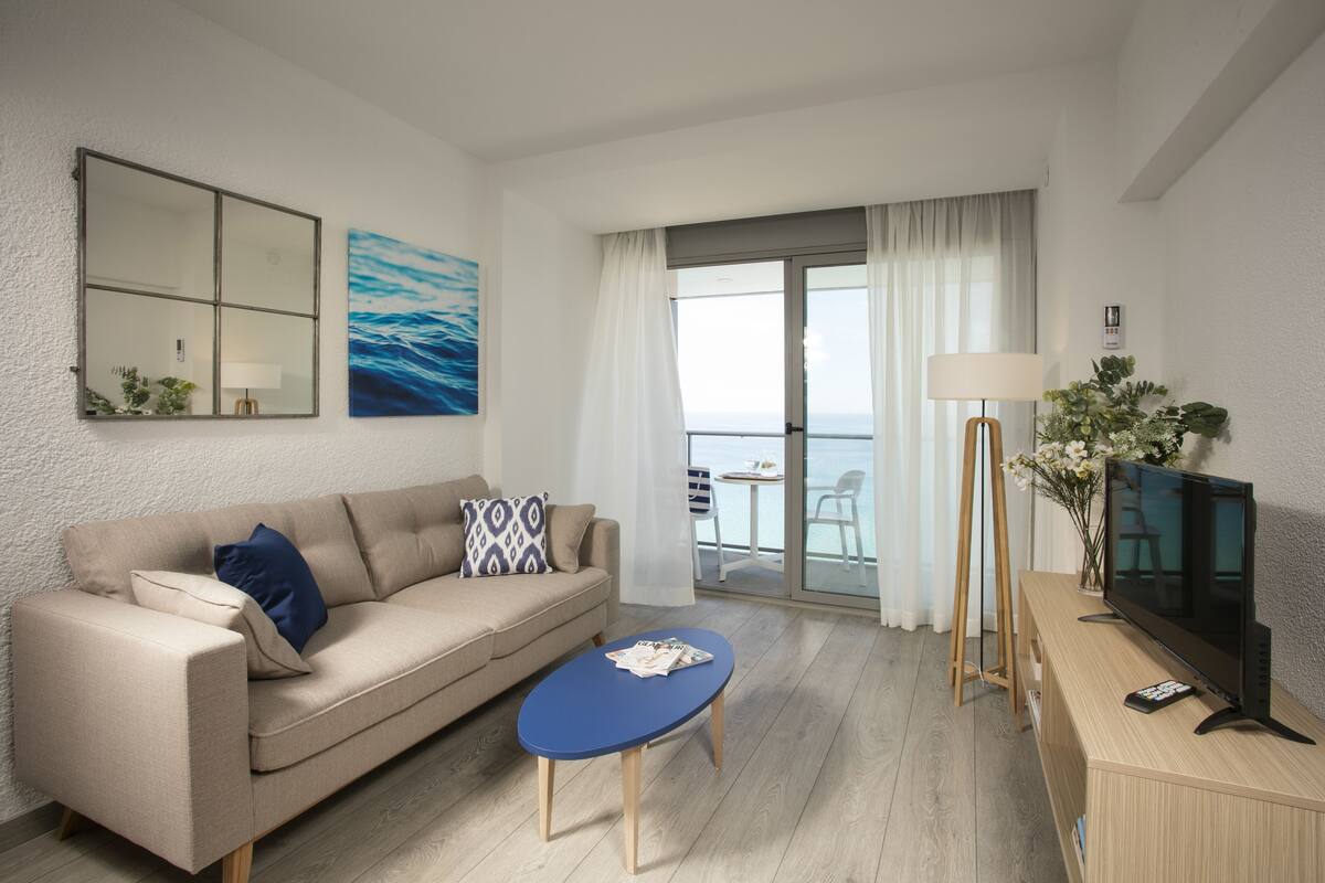 Apartment, 2 Bedrooms, Sea View (4 Personas) | Living area
