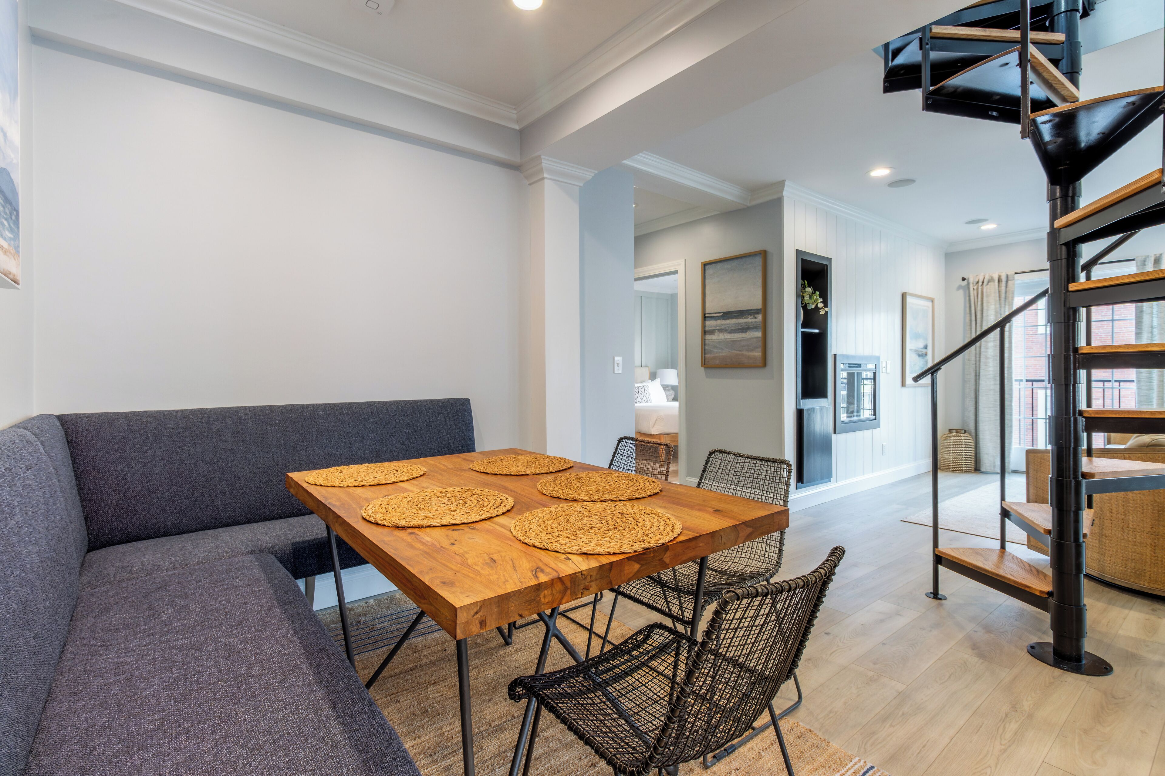 Loft Luxe, 3 chambres, salle de bains attenante | Restauration dans la chambre