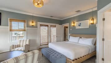 Luxury-Apartment, 3 Schlafzimmer, Balkon, Hafenblick | 1 Schlafzimmer, hochwertige Bettwaren, Daunenbettdecken