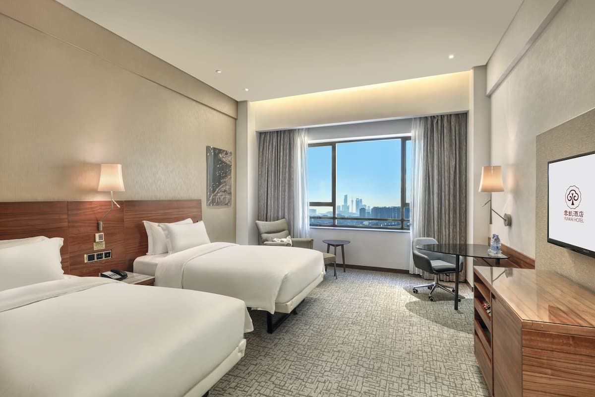 1 bilik tidur, peralatan tempat tidur premium, bar mini percuma