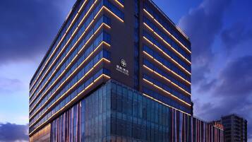 Front of property – evening/night