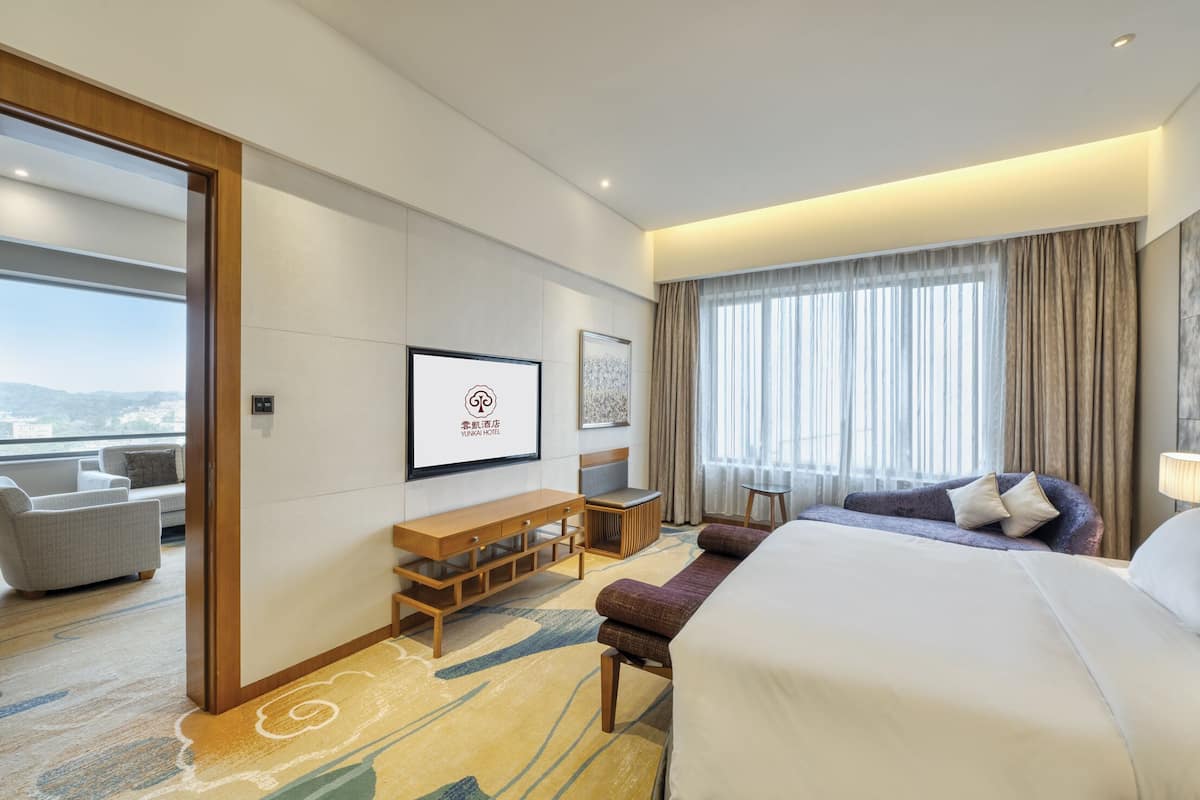 Deluxe Suite | 1 bilik tidur, peralatan tempat tidur premium, bar mini percuma