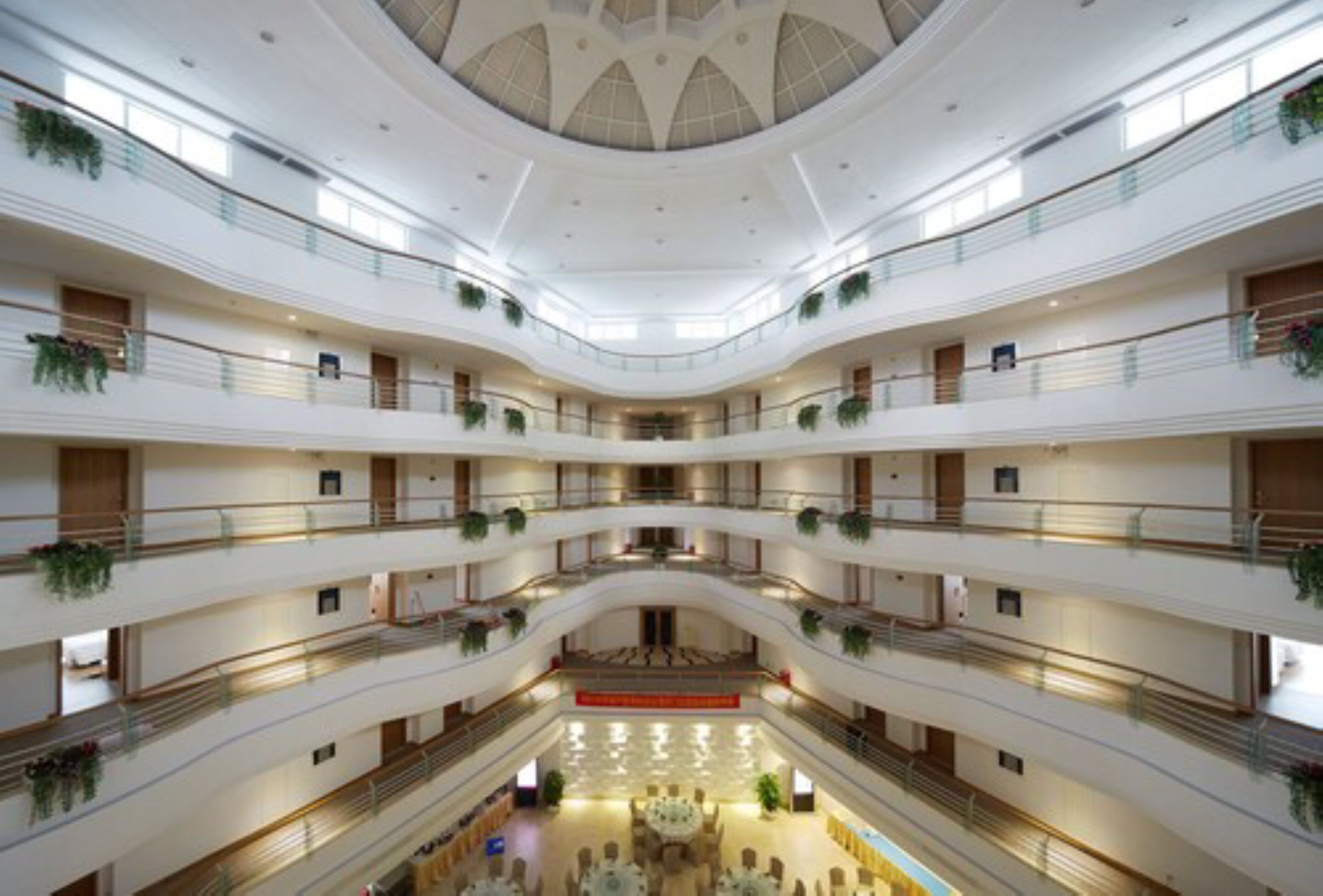 Interior entrance