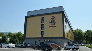 Blick von der Unterkunft