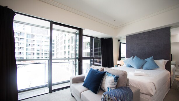 Trendy Waterfront Apartment in the Viaduct | View from room - Trendy Waterfront Viaduct Apartment (Auckland)