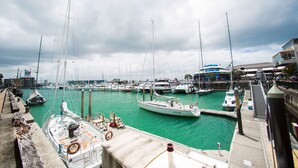 View from property - Trendy Waterfront Viaduct Apartment (Auckland)