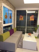 Sala de estar en el lobby