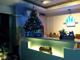 Mostrador para check-in y check-out