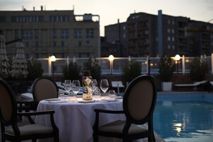 Seasonal outdoor pool