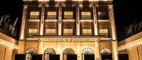 Façade de l’hébergement