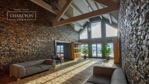 Chalet Luxe, 2 chambres, non-fumeur, vue colline (Charlton) | Salle de séjour