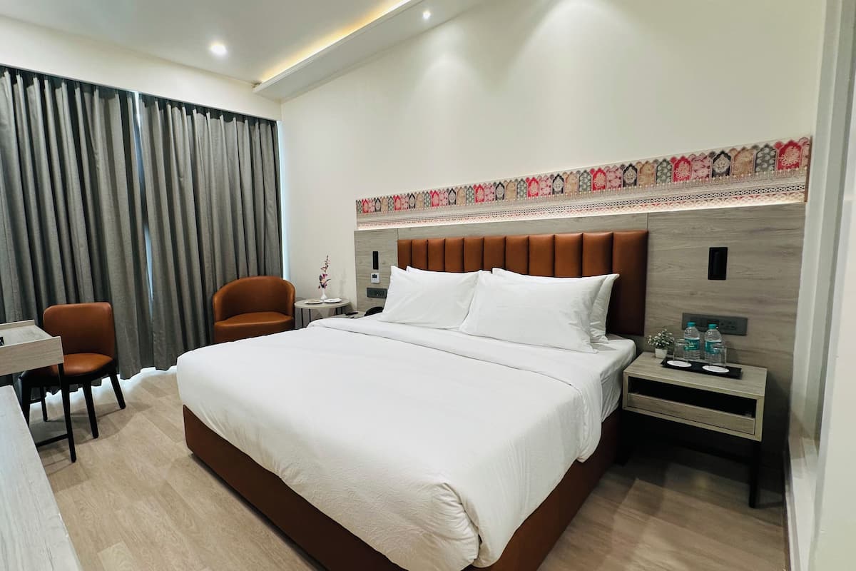 Habitación Club | 1 habitación, sábanas de algodón egipcio y ropa de cama de alta calidad