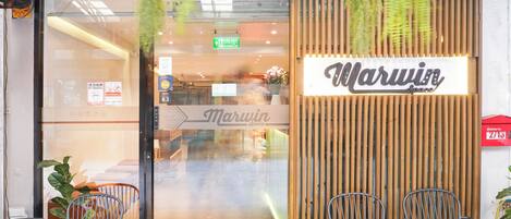 Fassade der Unterkunft